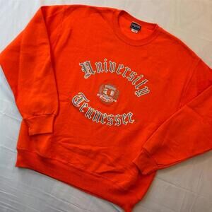 🍊 Vintage JanSport Tennessee Vols Sweatshirt L Old English Gothic Font